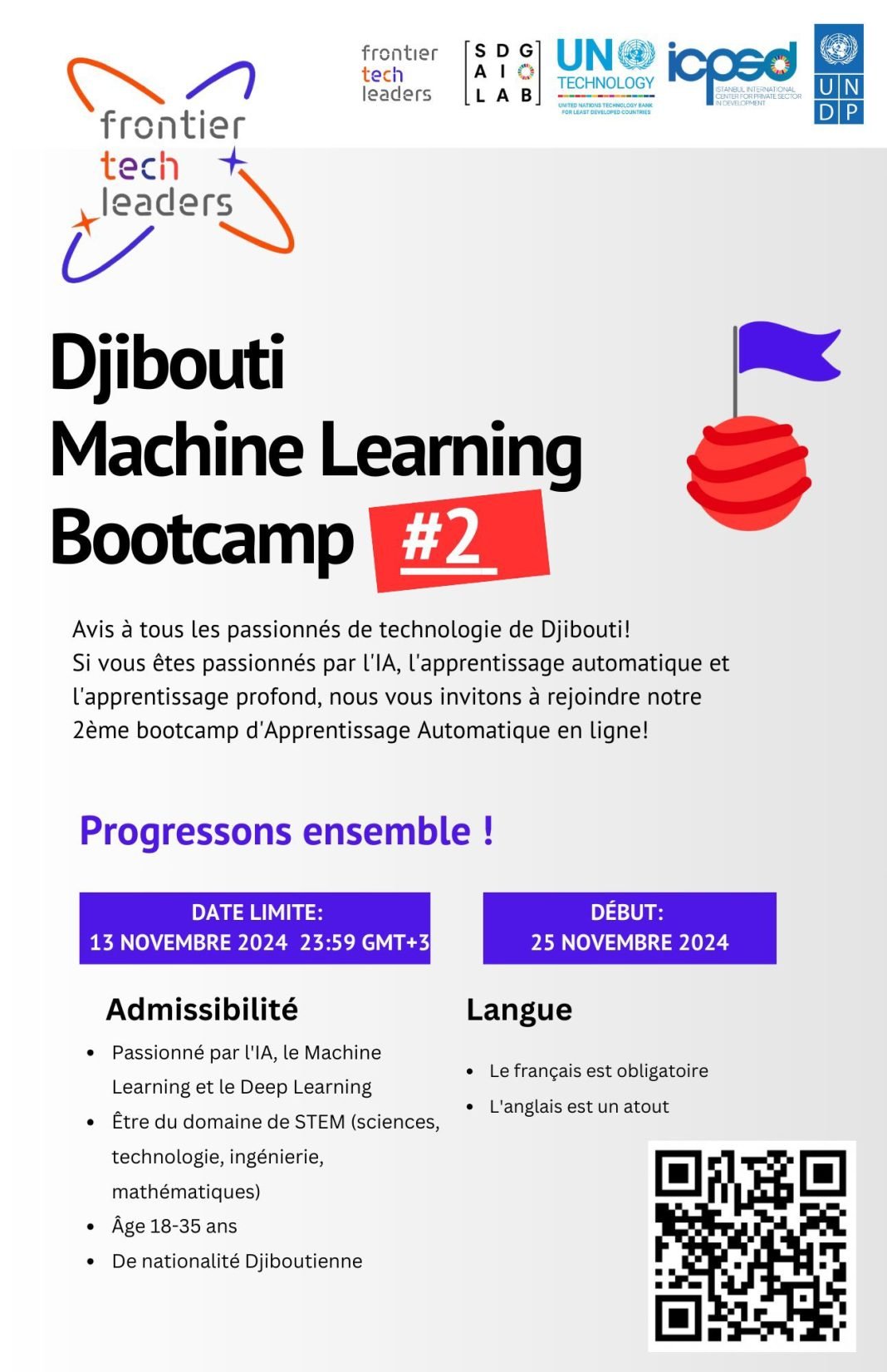 Empowering Djibouti’s Youth: The Frontier Tech Leaders’ Machine Learning Bootcamp
