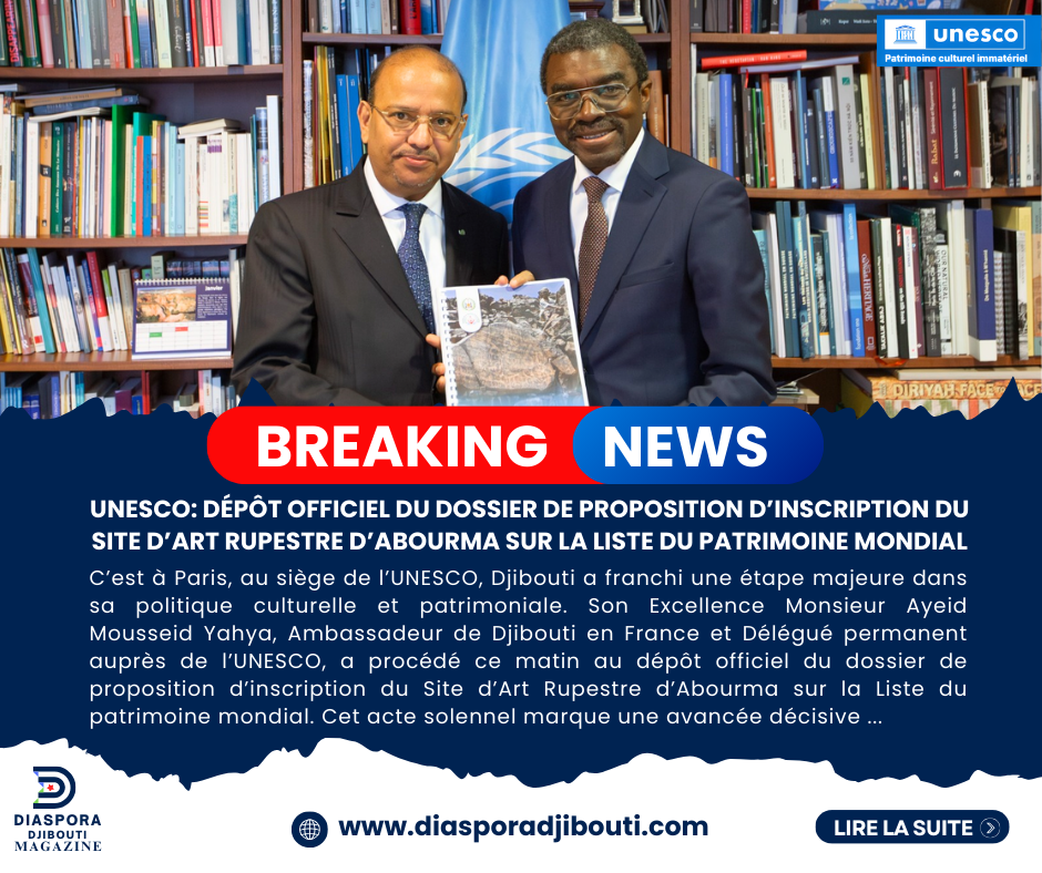 UNESCO: Dépôt officiel du dossier de proposition d’inscription du Site d’Art Rupestre d’Abourma sur la Liste du patrimoine mondial.